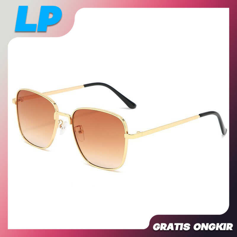 LAAPAKA KACAMATA FASHION WANITA&PRIA KM175 KACAMATA HITAM SUNGLASS IMPORT