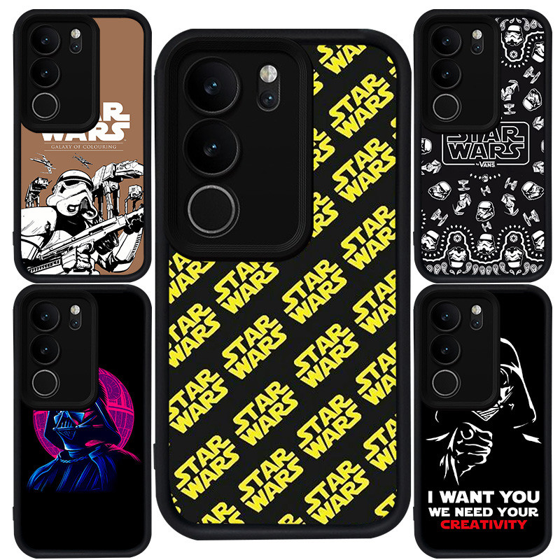 Casing untuk Infinix HOT Note 60 60i 50X 50i 50S 50 Pro Plus 5G Silikon Hitam M-10 Star Wars