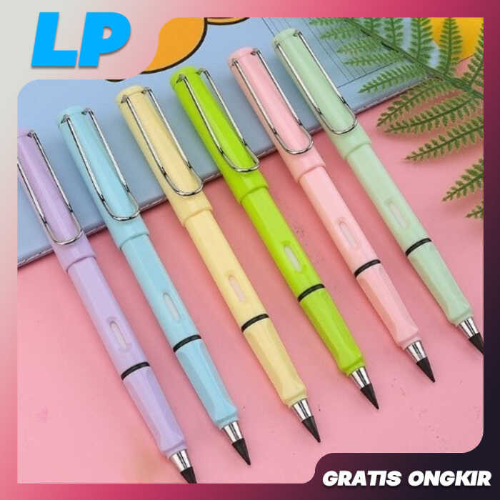 

LAAPAKA PENSIL ABADI ETERNAL + PENGHAPUS / PENSIL ETERNAL + ERASER / PENSIL TANPA BATAS / PENSIL TIDAK BISA HABIS