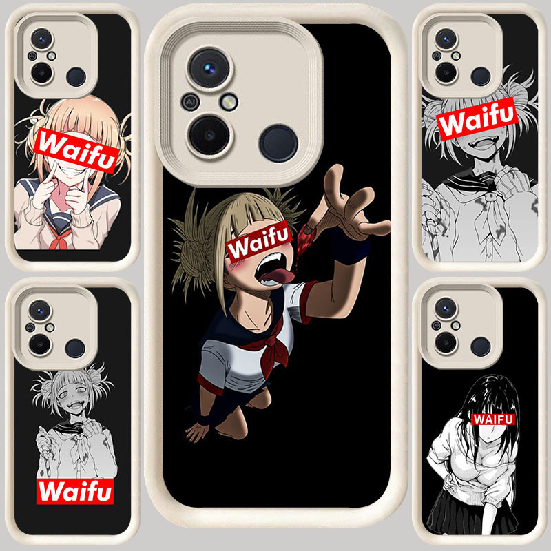 M-30 Waifu Anime Girl Putih Casing untuk Xiaomi Redmi A5 9A POCO F7 C71 C65 9T A1 Note 7 12C M3 M4 1