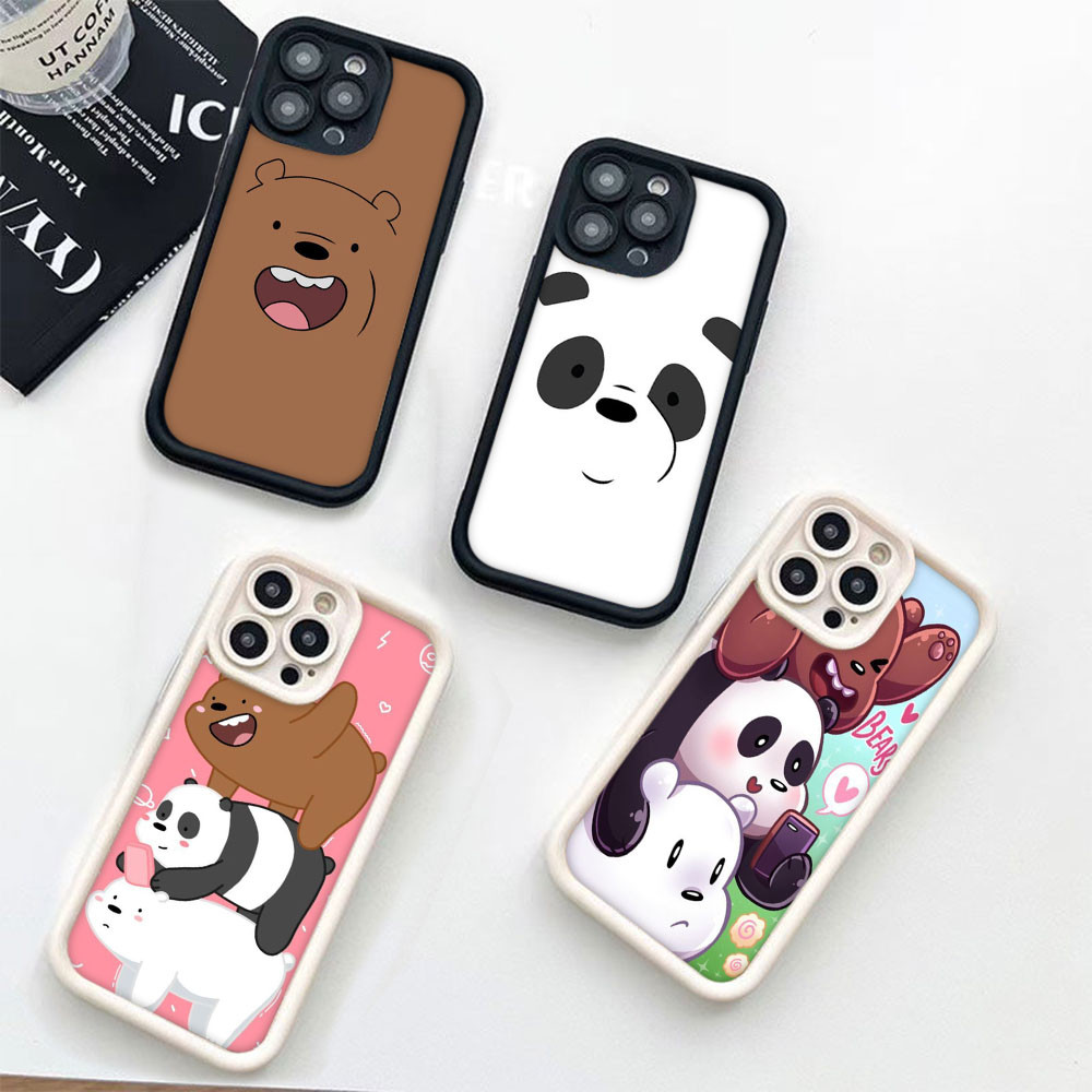Casing Untuk OPPO Reno 3 4 4F 5 BI54 Cute Bear Shell Lembut