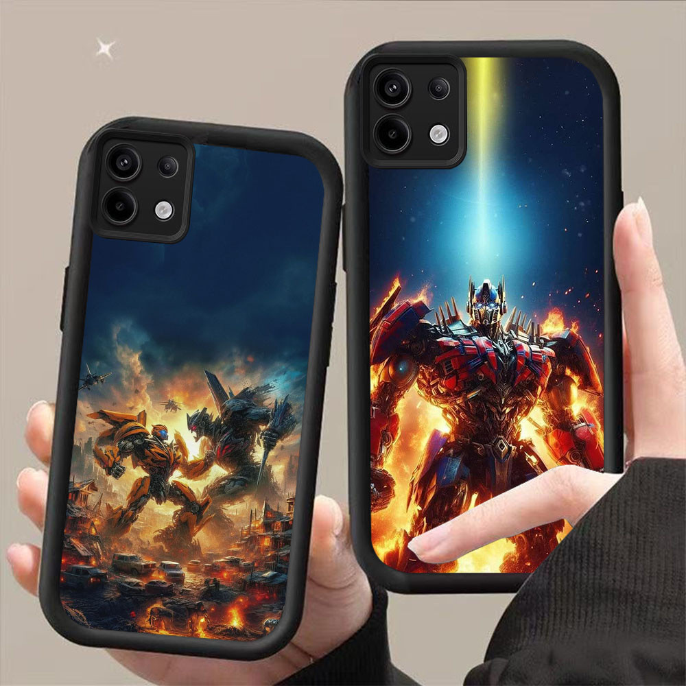 AA-33 Transformers Shockproof Casing untuk Infinix 7 GT 20 Tecno POP 7 Spark GO ITEL A80 P65 Pro