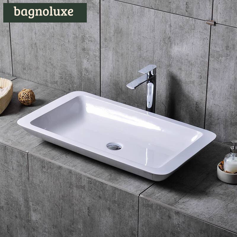 QC GABO Meja Batu Buatan Rumah Kreatif Wastafel Seni 10102