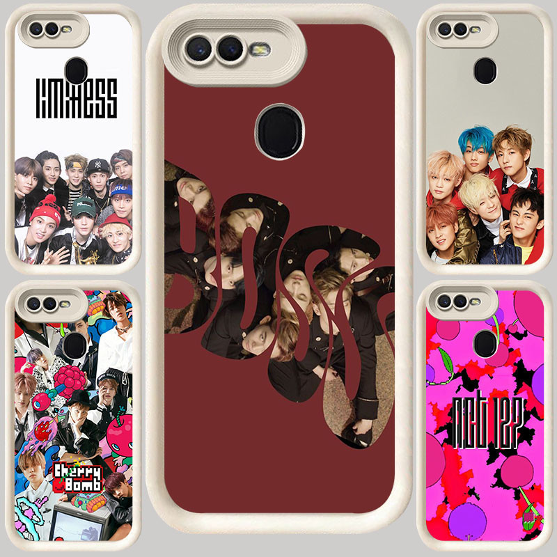 M-6 NCT 127 Band Putih Casing untuk OPPO A12E A7 A1K F7 A12 A3S A5 A12s A11K F5 A5S F9 Pro