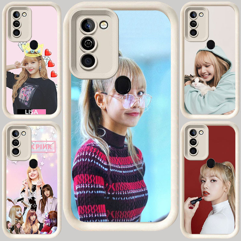 M-13 BLACKPINK Putih Casing untuk Samsung A20 M30S A10 A11 M11 A21S A10S A30s A30 A7 A50 A20S M21 A5