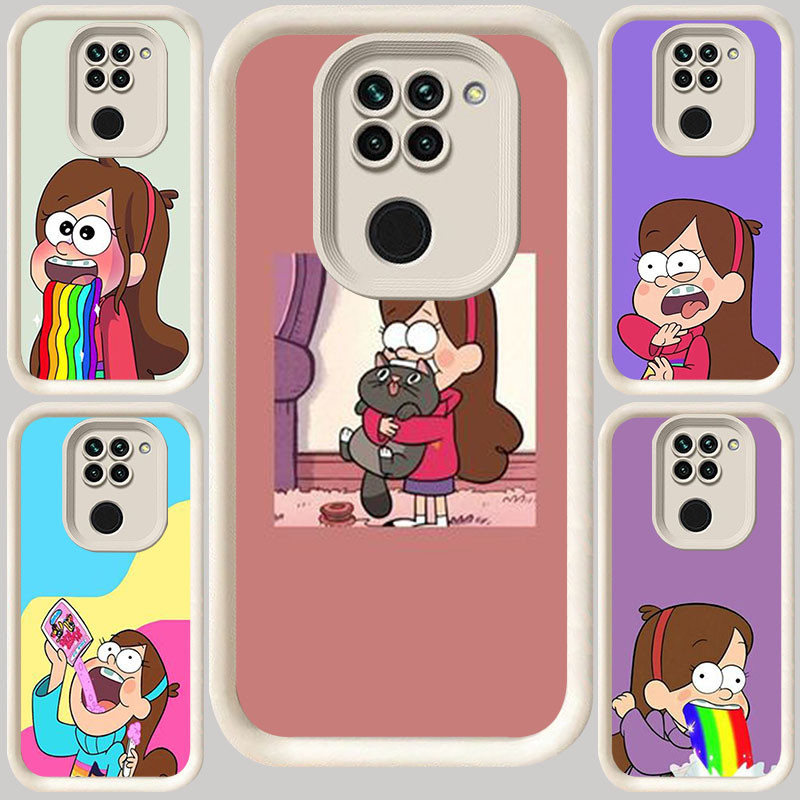 M-40 Gravity Falls Mabel Pines Putih Casing untuk Xiaomi Redmi Note 9 8 9S Pro Max