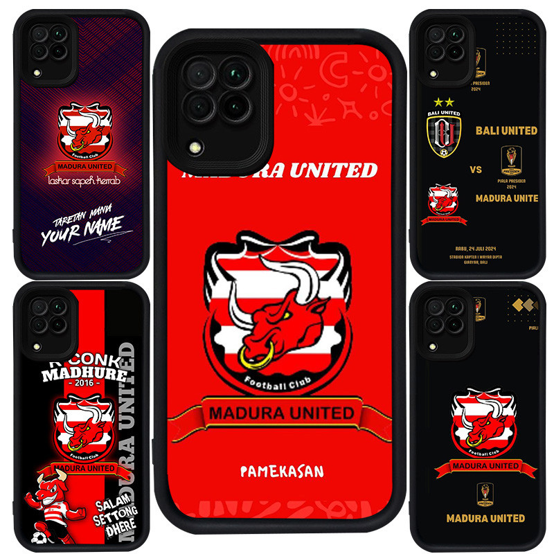 Casing untuk Samsung A12 A04 F04 A04E A22 A06 A07 J2 A05 J7 Prime M04 Pro 5G Silikon Hitam M-107 Mad
