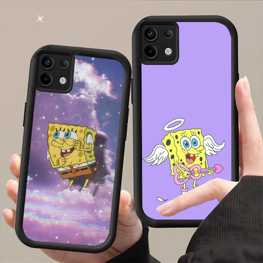 AA-30 spongebob Shockproof Casing untuk Infinix 7 GT 20 Tecno POP 7 Spark GO ITEL A80 P65 Pro