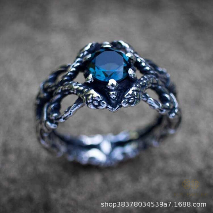 Cincin Cincin Aloi Perak Perhiasan Tangan Fashion Pria dan Wanita Kreatif Bentuk Ular Penjualan Ter