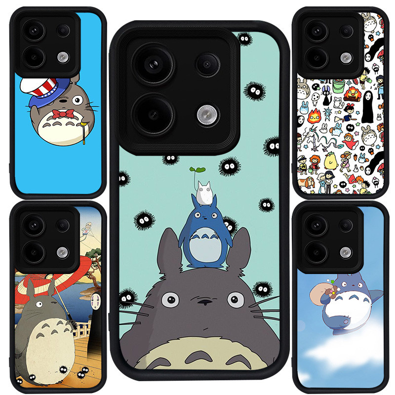 Casing untuk Xiaomi Redmi 15C 13X Note 13 13T 13C Neo POCO X6 M6 Pro Plus 5G Silikon Hitam M-96 My N