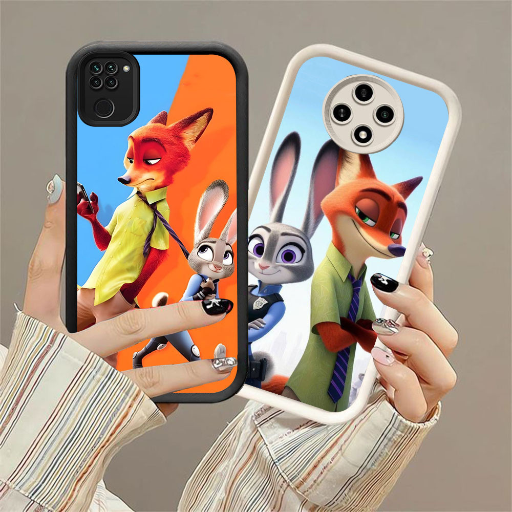 CK-34 Zootopia Silikon Mewah Casing untuk Xiaomi Redmi Note 8 9 9S Poco M2 Pro Max