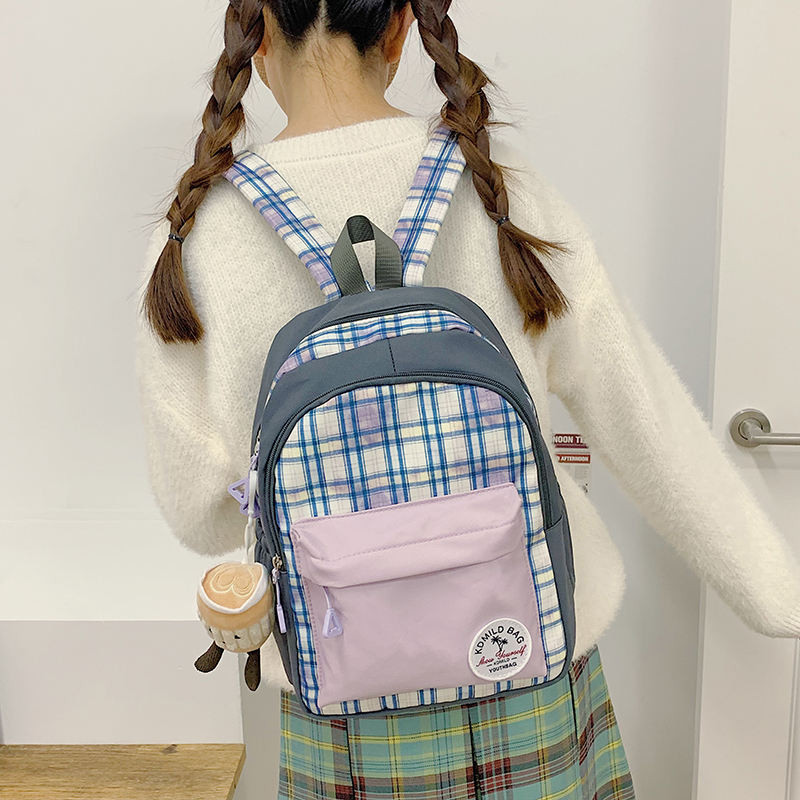 Tas sekolah khusus Jepang yang terlihat tinggi, ransel kasual, ransel pelajar perempuan SMP baru, r