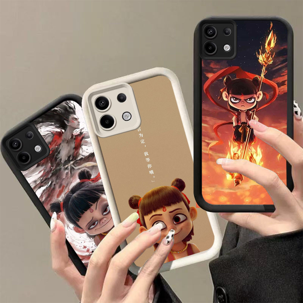 AA-22 Nezha Shockproof Casing untuk Infinix 7 GT 20 Tecno POP 7 Spark GO ITEL A80 P65 Pro