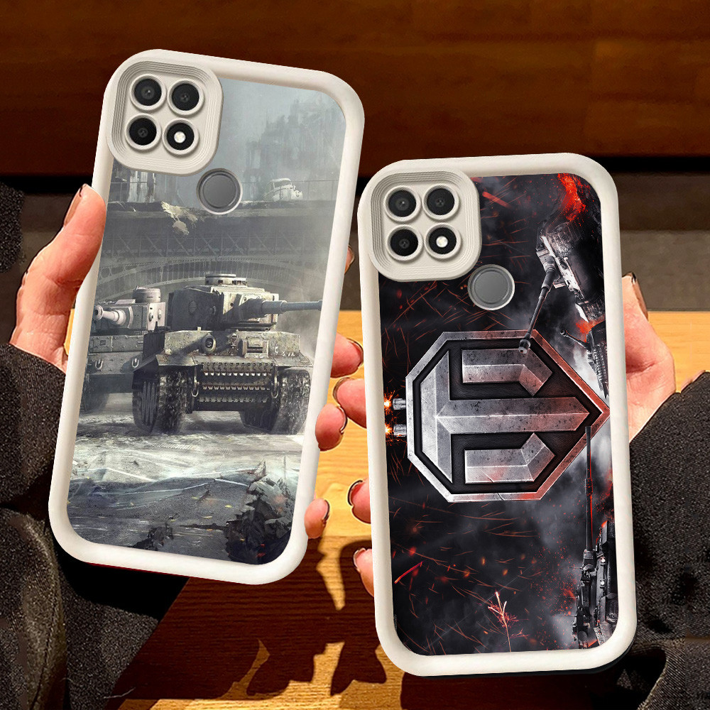 Putih Casing untuk Realme C25Y C25 Narzo 30A 20 C25S 8 8S C15 C11 C21 C20A C12 C20 C21Y Pro 5G S128 