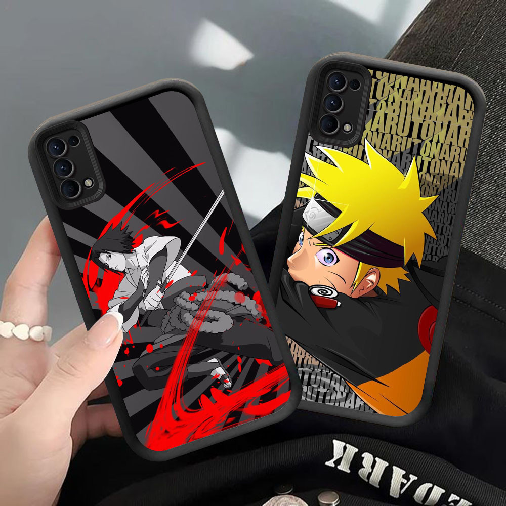 CK-23 Naruto Itachi Uchiha Silikon Mewah Casing untuk OPPO A5 A5i Reno 4 5 6 Find X3 Lite Realme C65