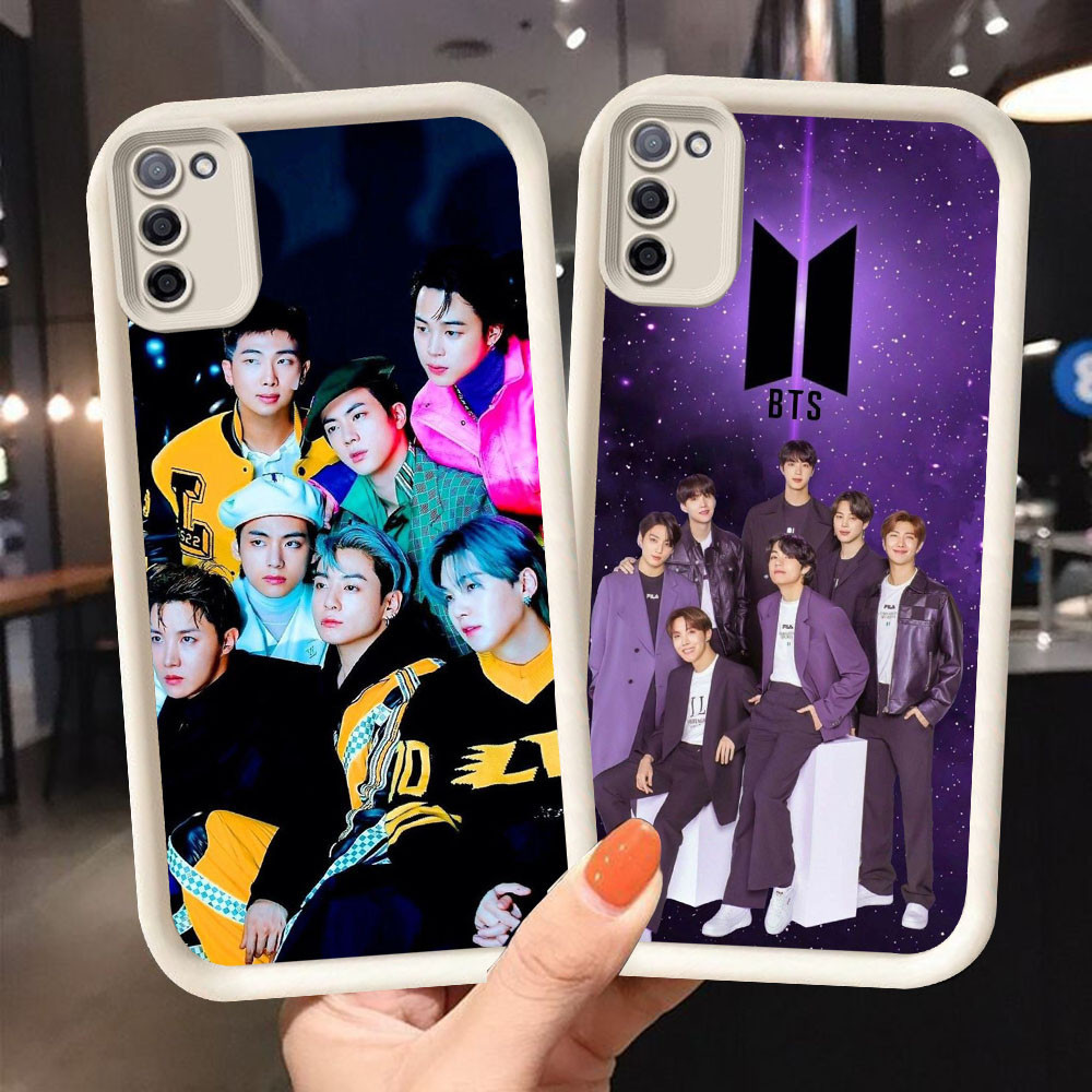 CK-2 BTS SUGA AYMY Silikon Mewah Casing untuk Samsung A03S A31 M21 A71 M02S A51 F02S M30S A02S S20 F