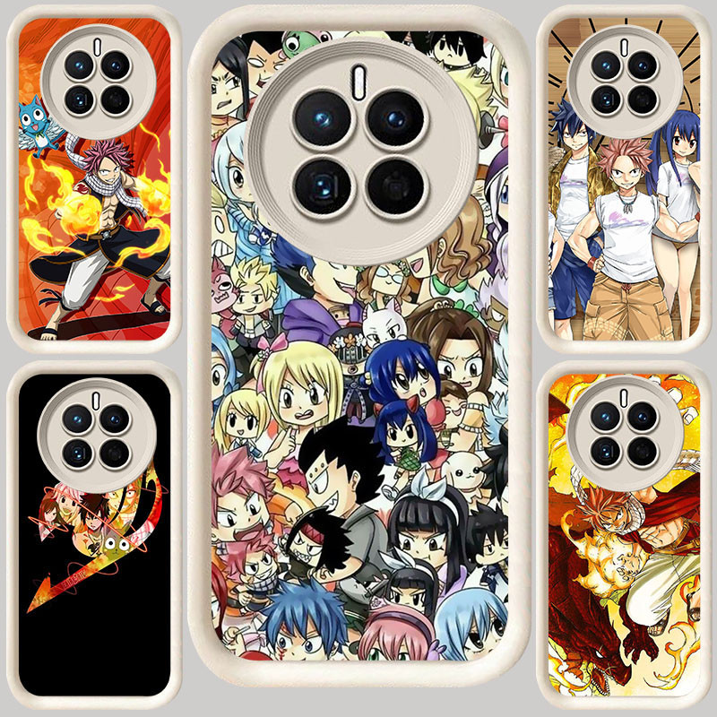 M-58 Fairy Tail Putih Casing untuk Realme 13 Narzo 70 12 Plus Pro Lite N65 12X 5G
