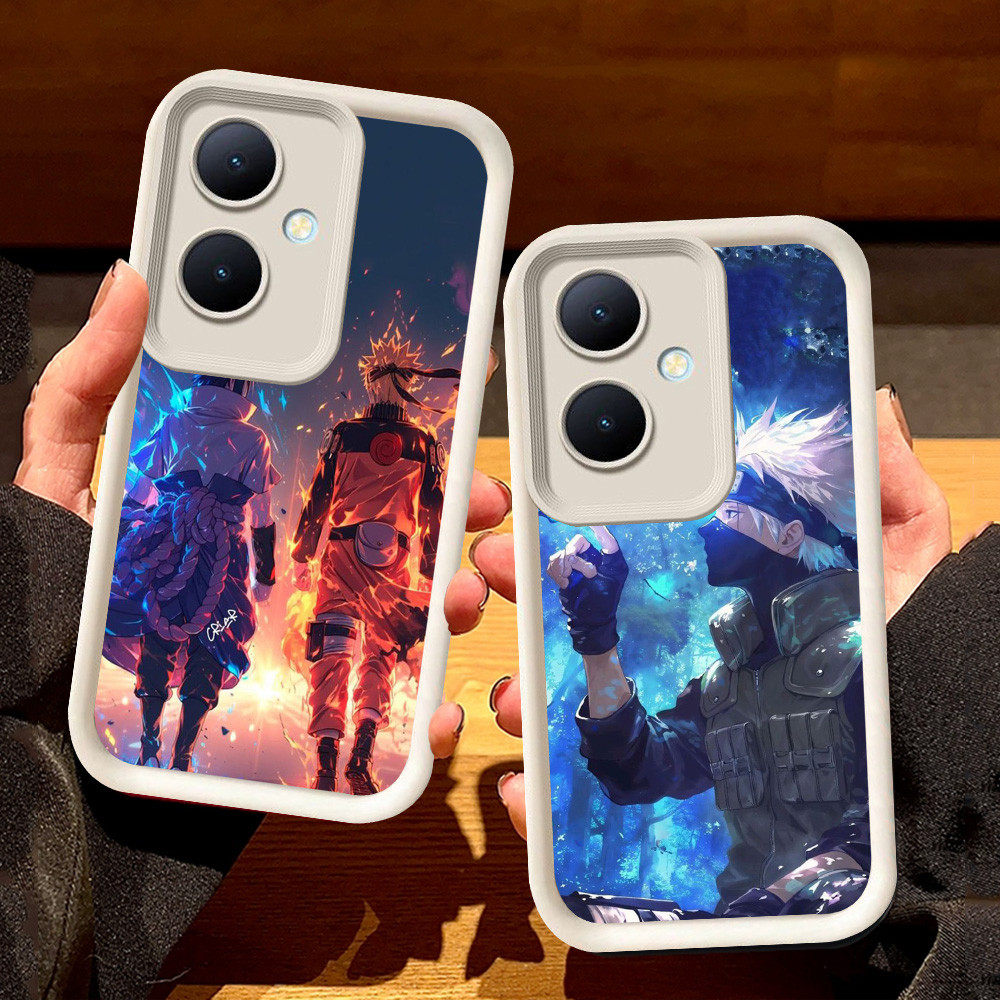 Putih Casing untuk OPPO Reno 8T 11 11F 13F 10 Pro 5G S56 Naruto