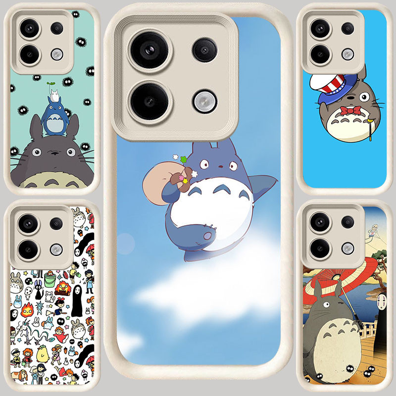 M-96 My Neighbor Totoro Putih Casing untuk Xiaomi Redmi 15C 13X Note POCO 13T 13 13C M6 X6 Pro Plus 