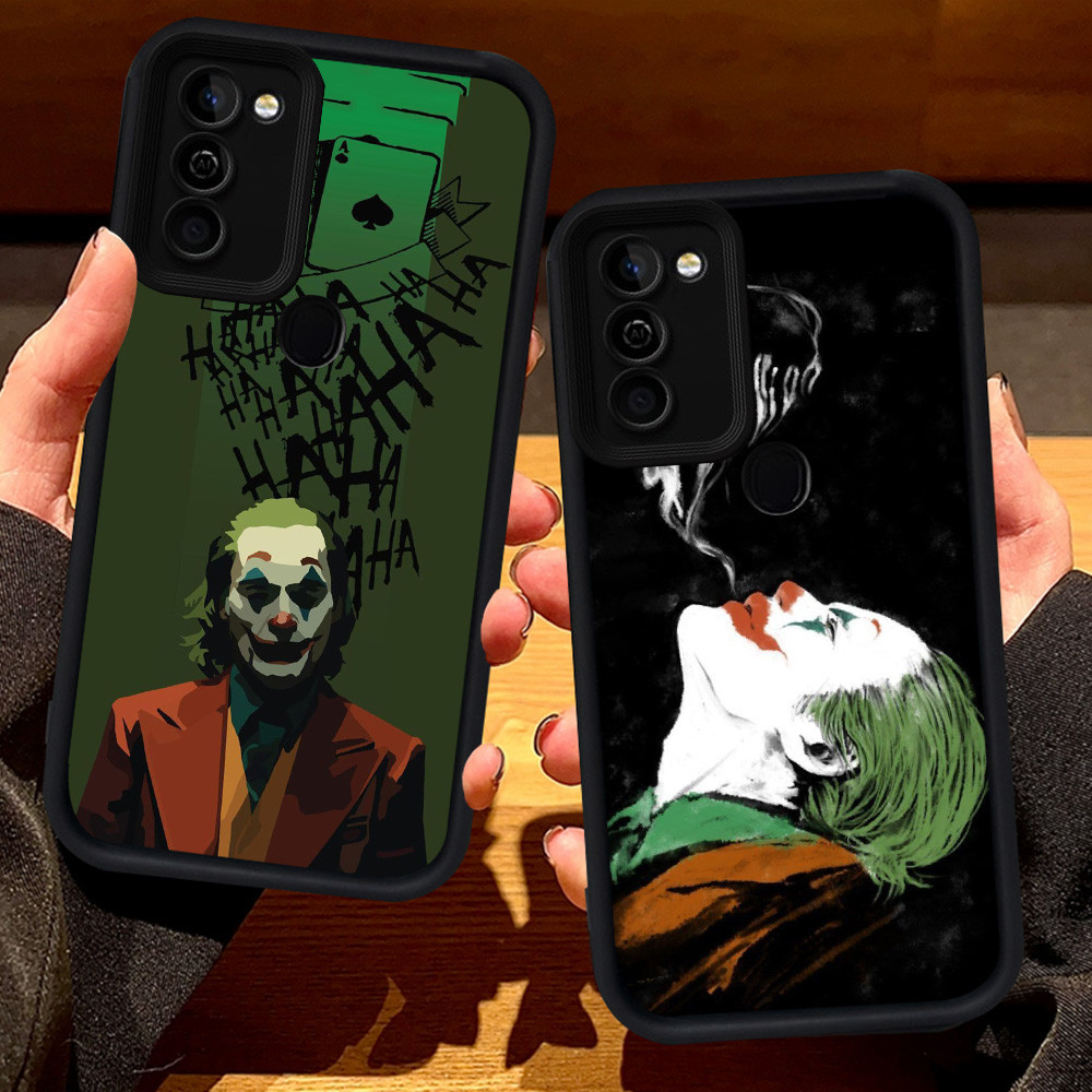S114 Joker Casing untuk Infinix Smart 5 HOT 12 8 11 10 6 Play Plus hitam