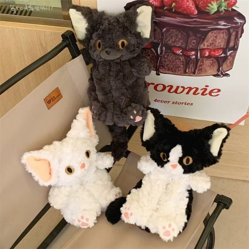 

Kotak Pensil Anak Baru ins angin asli super cute simulasi jerman bulu kucing tas pena mahasiswa kotak perkakas hadiah ulang tahun Import