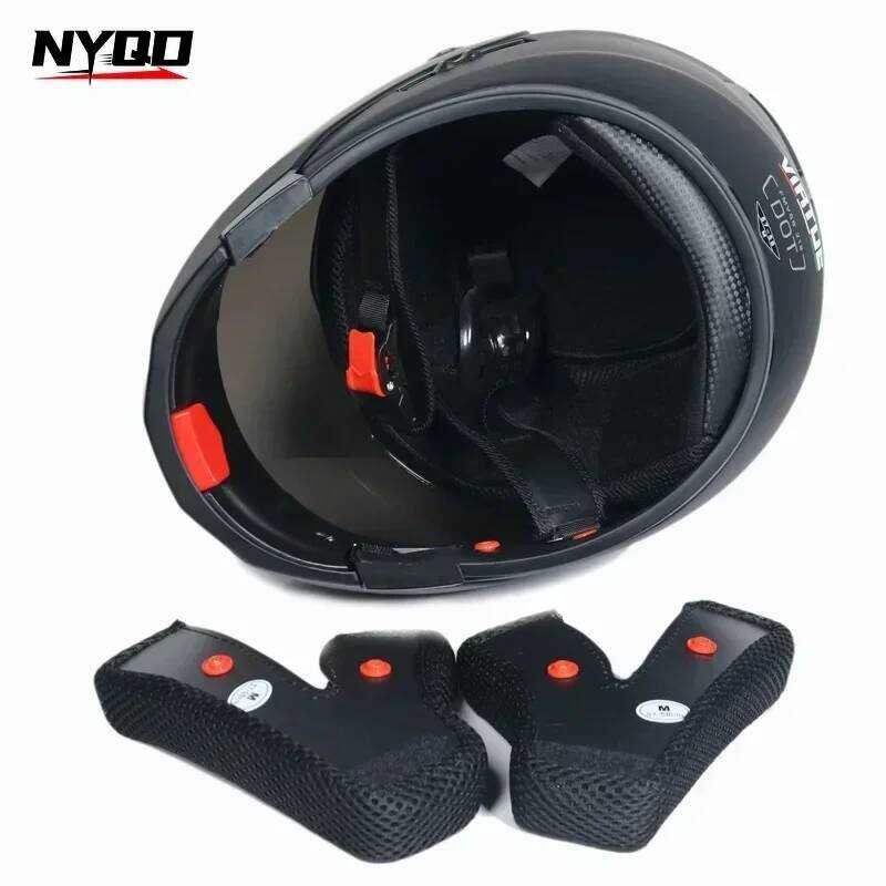 Helm Pelapis Sepeda Motor untuk Virtue S Jiekai Full/Flip-up 905/202 Helm Off-Road Pelapis Telinga K