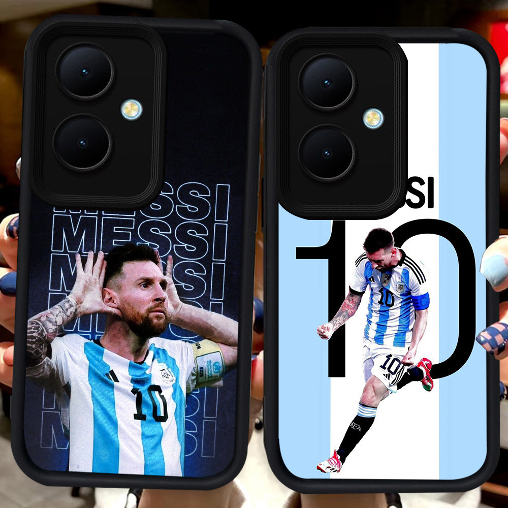 Hitam Casing untuk OPPO Reno 11F 10 13F 8T 11 Pro 5G H50 Messi 10