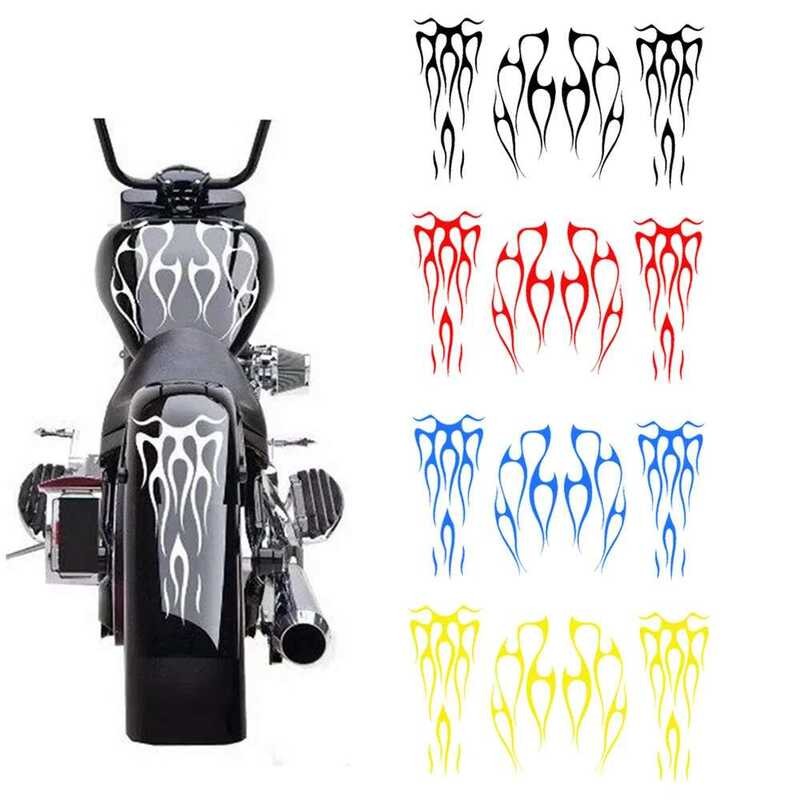 bahan Tangki bakar bodi mobil dan sepeda motor, stiker mobil api, dekorasi modifikasi personalisasi