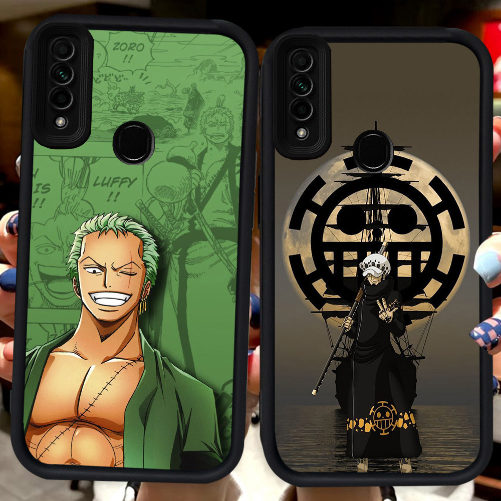 Hitam Casing untuk OPPO A91 Reno 3 A53S A53 A33 A31 F15 H42 One Piece