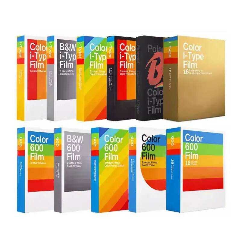 Polaroid Film Instant 600 Warna Hitam-Putih Untuk Kamera Instax Onestep2 635 636 670 680 790 2000 Au