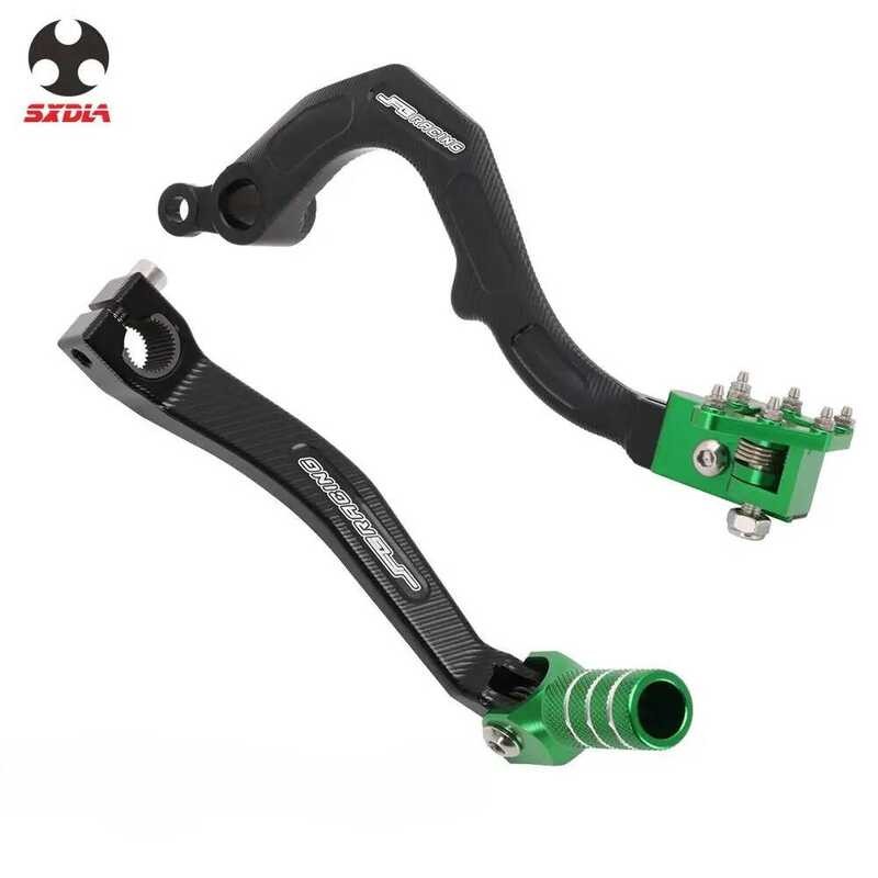Cadang Suku Sepeda Motor CNC Pedal Rem Kaki Untuk KAWASAKI KX450F 2006-2018 KX450 2020 KLX450R 2008-