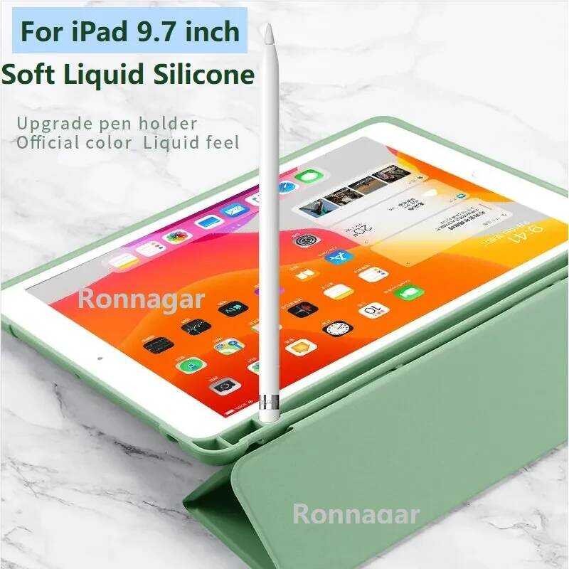 Pensil Tempat Untuk Casing Air1 Air2 iPad 9.7 2018 2017 Air11 M2 M3 2024 2025 Pro11 M4 7 8 9 10.2 Pr