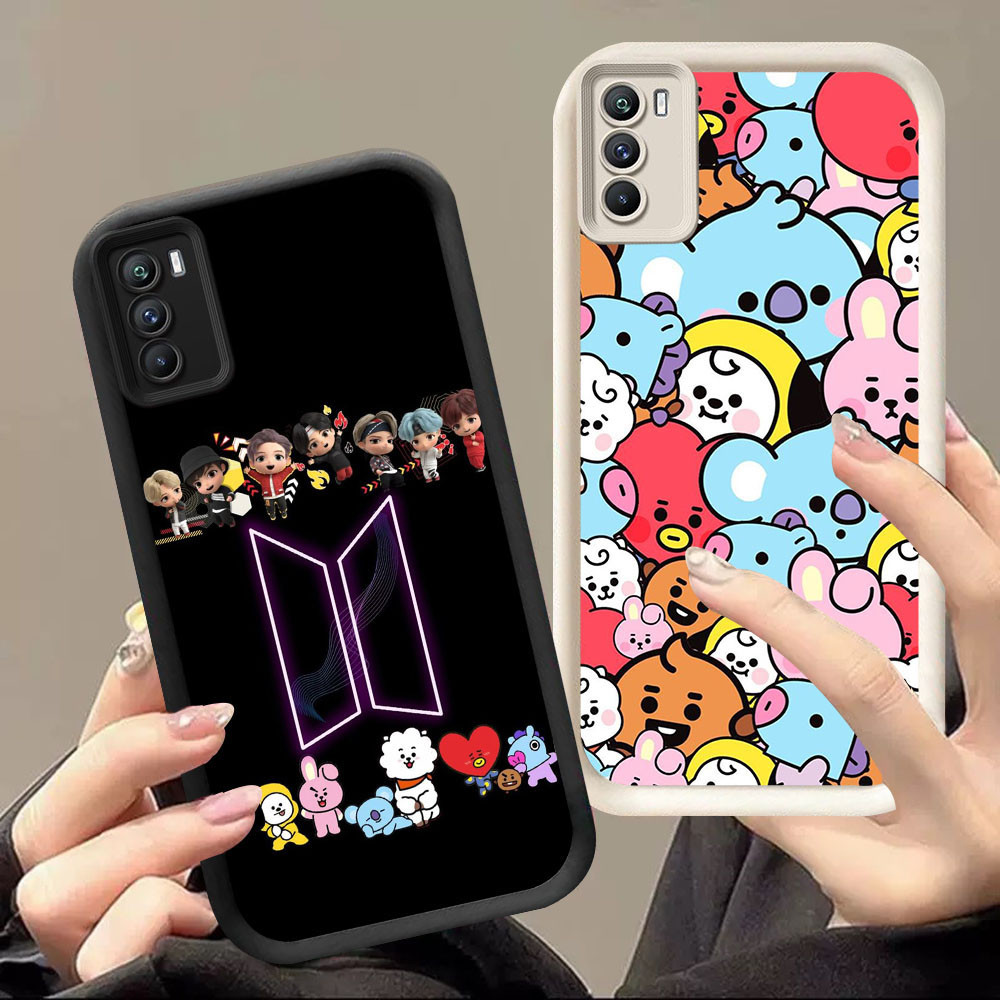 YB-5 BTS Shockproof Casing untuk OPPO A16 A16s A53 A54S A33 A53S A11S Realme 7I C75 C17