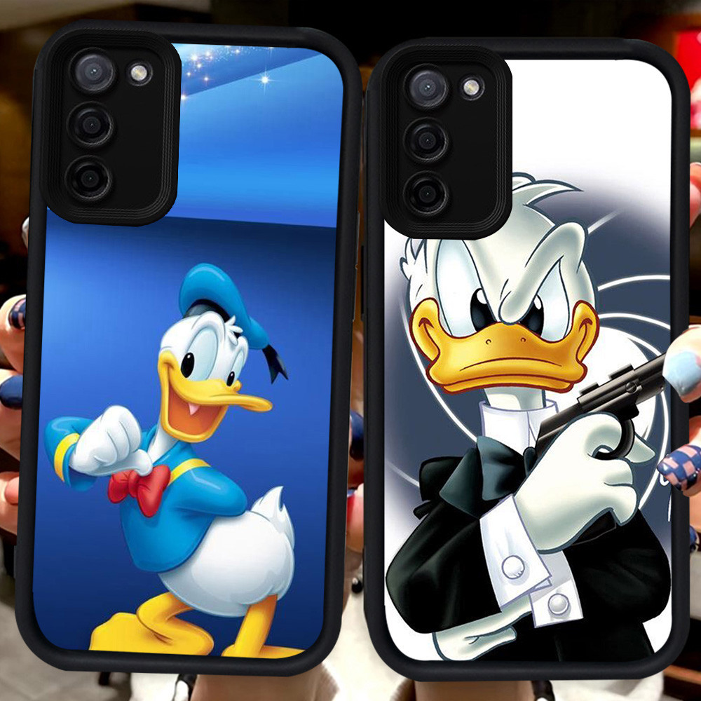 Hitam Casing untuk Samsung A02 A51 A03S J4 M02S M02 J6 Plus A02S A71 A03 Core F02S A31 H128 Donald D