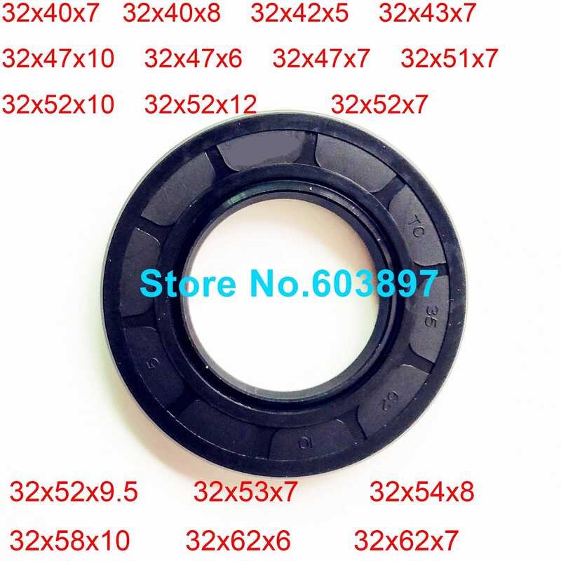 TC 1PC NBR 32MM Segel Minyak Kerangka Gasket Karet Cincin Nitril 32x40x5 32x40x6 32x62x7 32x40x7 32x
