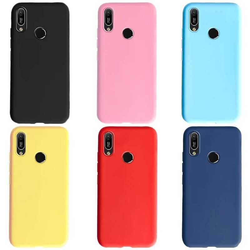 Ponsel Casing Silikon Matte Lembut Untuk Huawei P20 Lite P30 Plus Honor 8 9 10 20 lite 8A 8C 8X 8S 9