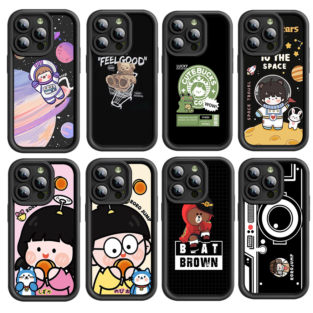 Casing hp for iPhone 6 6s 7 8 Plus XR X XS Max 12 mini 12Pro Max All Type Smartphone Casing Sofcase 