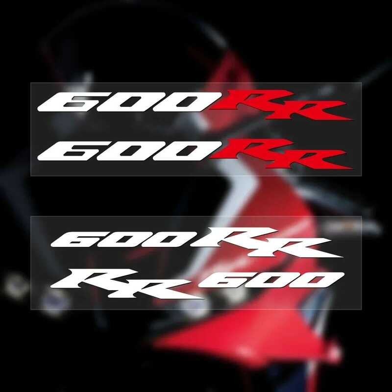 Stiker 2x Emblem Tangki Sepeda Motor Reflektif Aksesori Dekal untuk Honda CBR 600RR Fireblade Adhesi