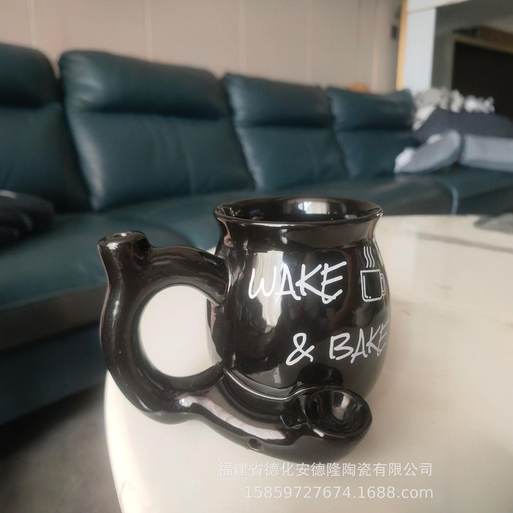 Mug Unik keramik Unik merokok Unik pipa Unik kopi Unik penjualan panas