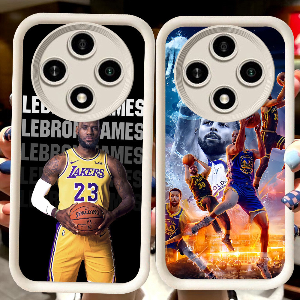 H106 Basketball Star Putih Casing untuk Xiaomi Redmi POCO C75 A3X C61 X7 A3 14C X3 Pro NFC 5G