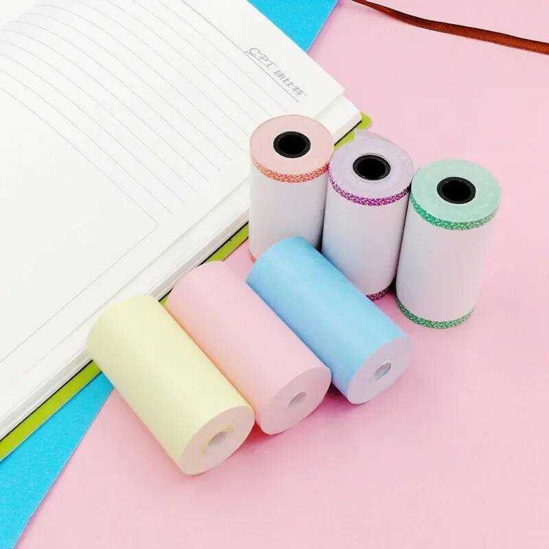 

Gulungan 57MM Pencetakan untuk Printer Mini Anak Kamera Instan Label Termal Kertas Stiker Self-adhes