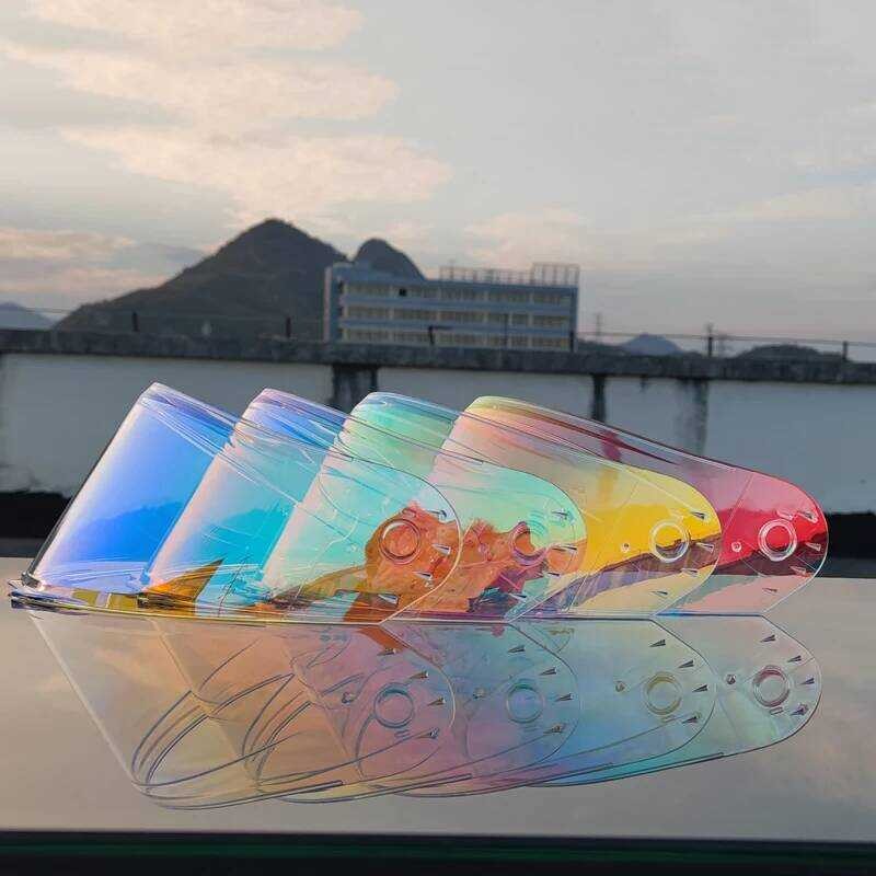 Kacamata Untuk Helm Sepeda Motor RYMIC-935 ORZ-958 Lensa Berubah Warna Visor Penglihatan Malam