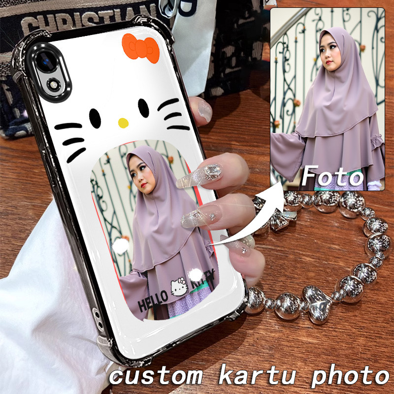 Case HP Kustom Case 64 OPPO A35-2021 A15 A15S Untuk menyesuaikan gambar Gambar Kustomisasi Pola Foto