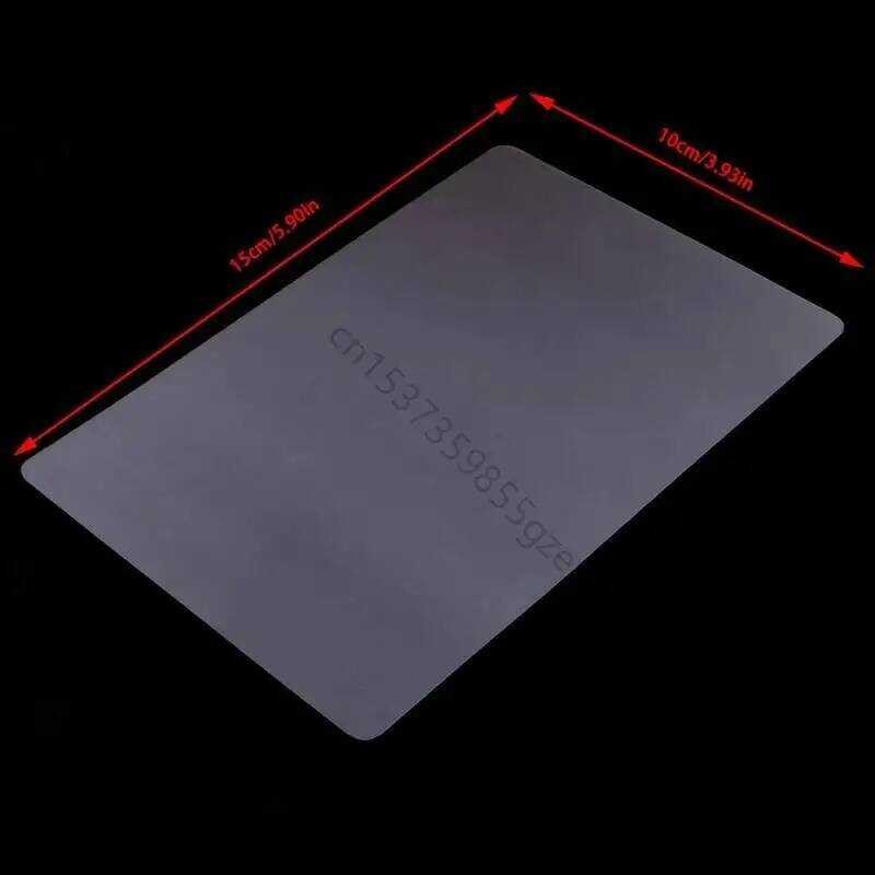 

4 100Pcs Film Laminasi Thermal Laminating Glossy Melindungi Kertas Foto 69HA