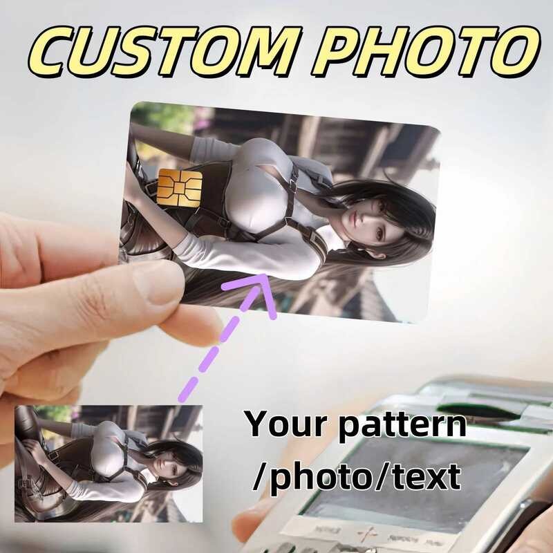 

Kredit Stiker yang Dipersonalisasi, 4 pcs dalam satu set, Penutup Debit Tahan Air yang Disesuaikan d