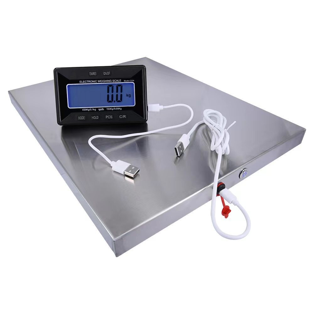 Timbangan Dapur Nirkabel Baru 450KG untuk Hewan Peliharaan Rumah Sakit Platform Timbangan Buah Elekt
