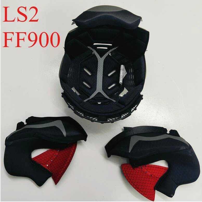 backflip Helm LS2 FF900, helm dengan lapisan dalam asli dari kapas, dudukan lensa, aksesori rangka d