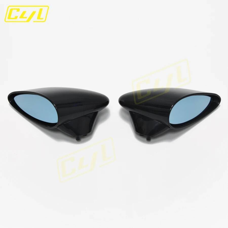 Samping Spion Mobil JDM Spoon yang Dapat Disesuaikan, Tampilan Karbon Hitam Gloss untuk Honda FIT J