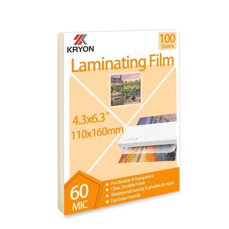 

Inci 4.3x6.3 110x160mm 100 Paket Lembar Kantong Termal Ketebalan 60mic Film Laminasi
