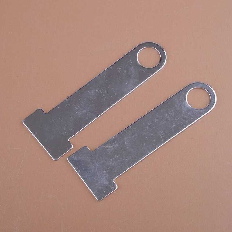 Pasang 1 Ekstensi Kunci D-Ring Tali Helm Stainless Steel Cocok Untuk Honda Goldwing GL1800 GL1500 GL